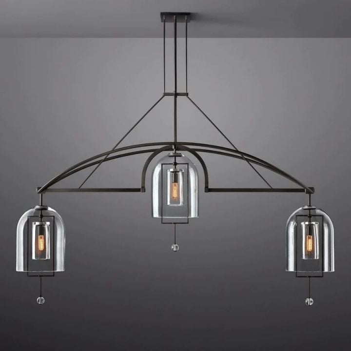 Cora Linear Chandelier 85"