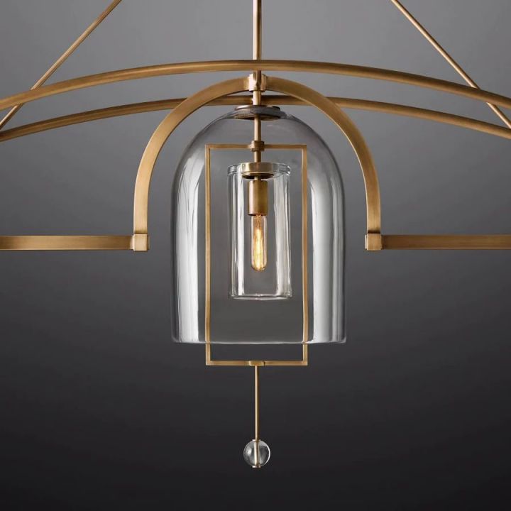 Cora Linear Chandelier 85"