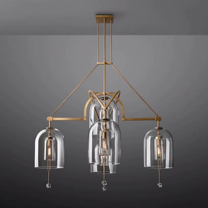 Cora Round Chandelier 61"D