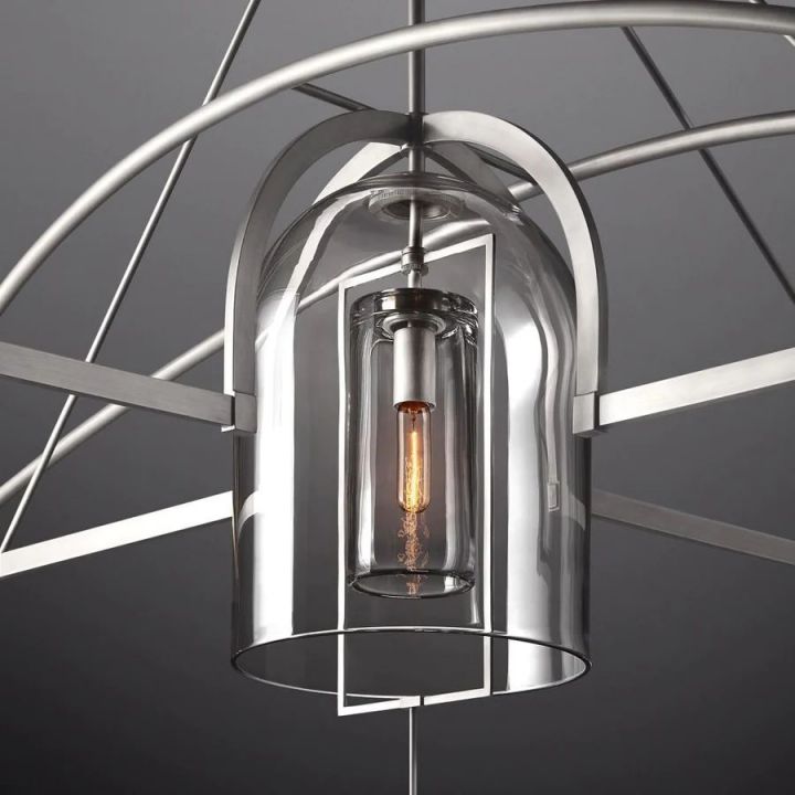 Cora Round Chandelier 61"D