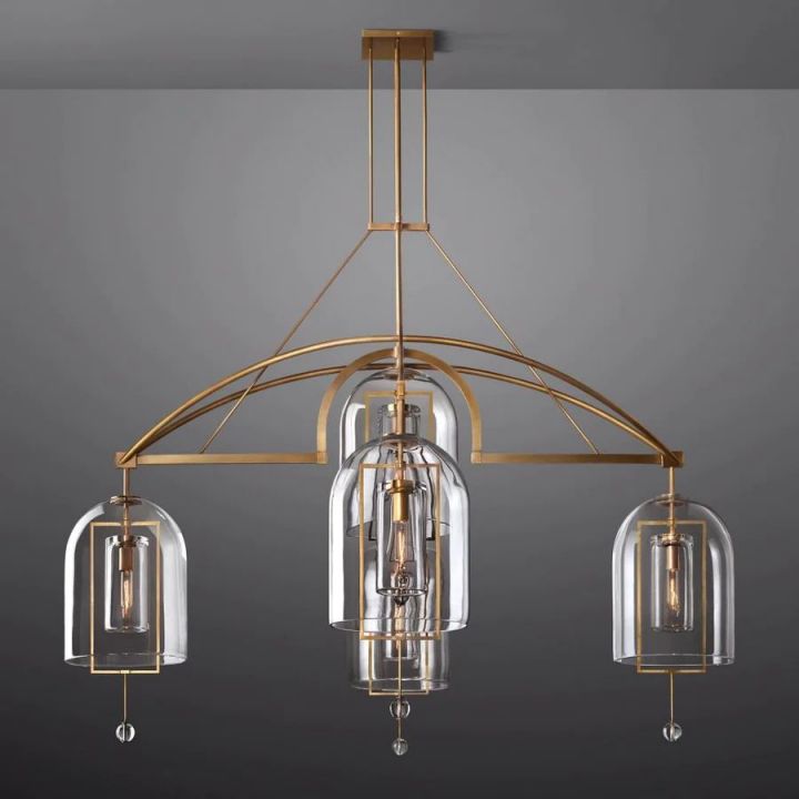 Cora Round Chandelier 73"