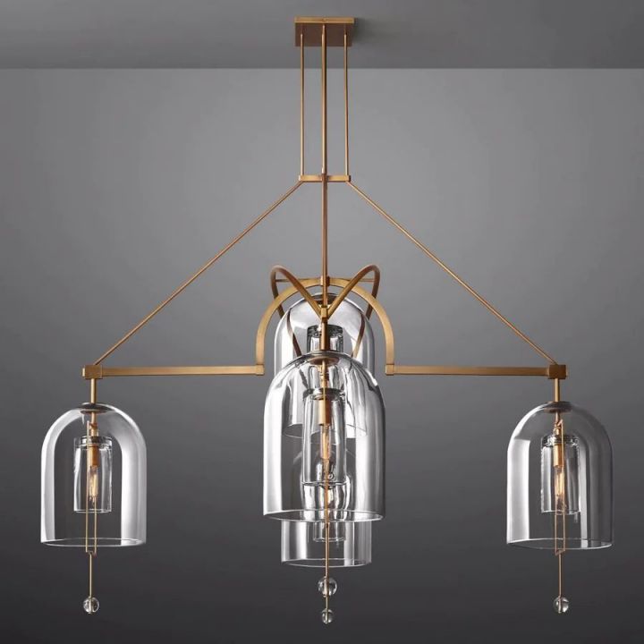 Cora Round Chandelier 73"