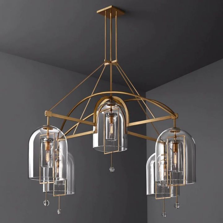 Cora Round Chandelier 73"
