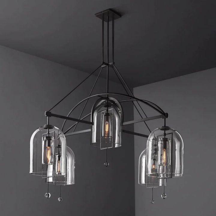 Cora Round Chandelier 73"