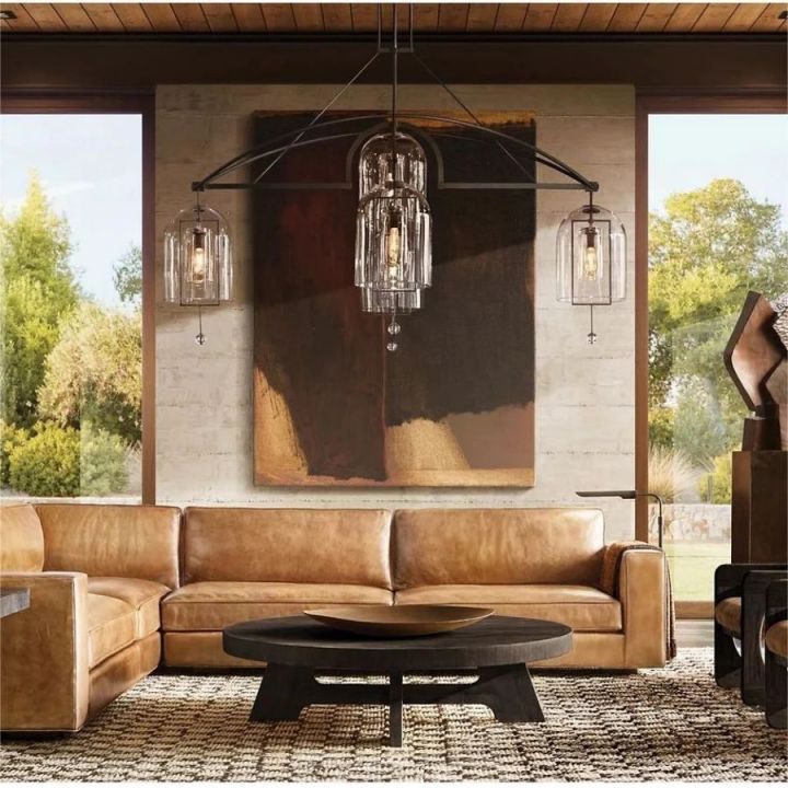 Cora Round Chandelier 85"