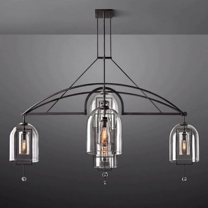 Cora Round Chandelier 85"
