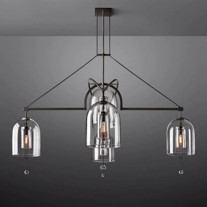 Cora Round Chandelier 85"