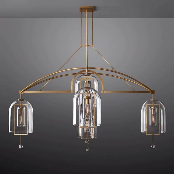 Cora Round Chandelier 85"