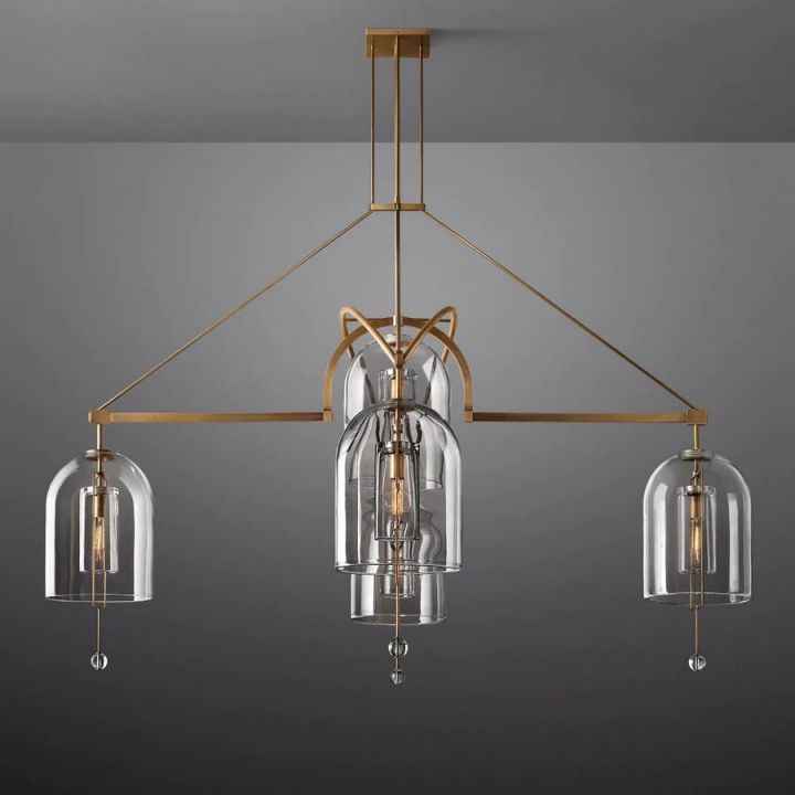 Cora Round Chandelier 85"
