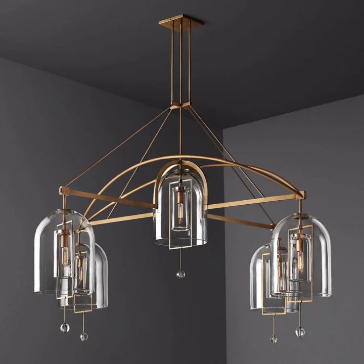 Cora Round Chandelier 85"