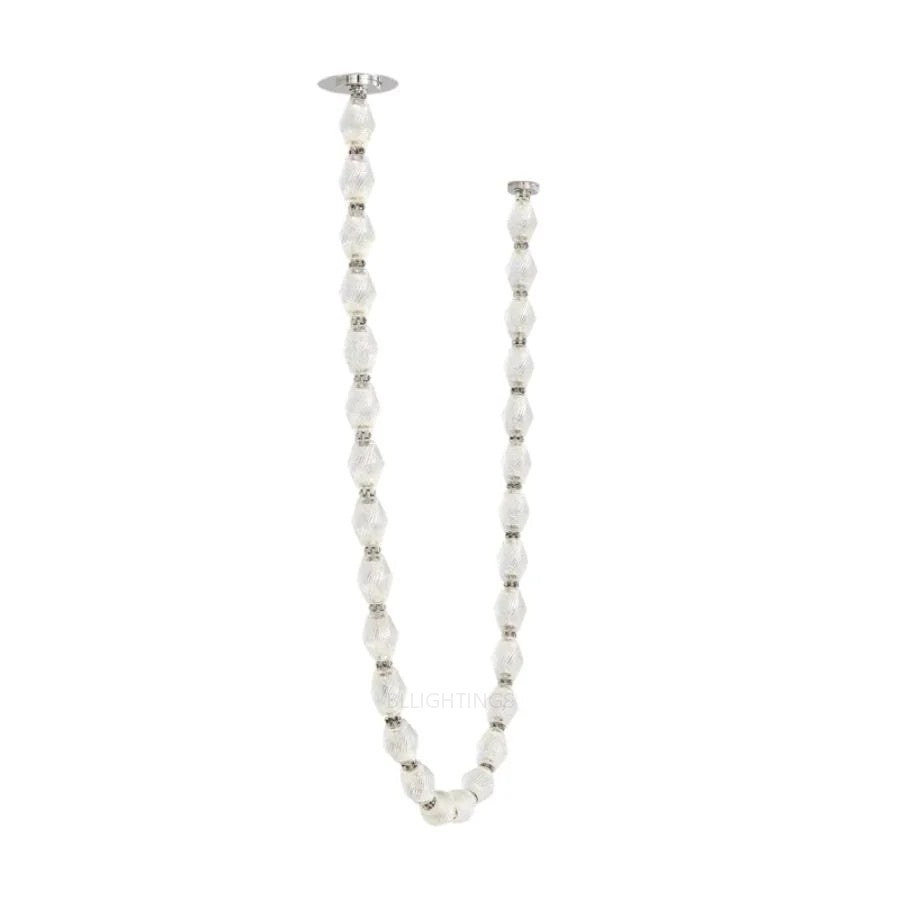 Dana Glass Pearl Necklace Chandelier
