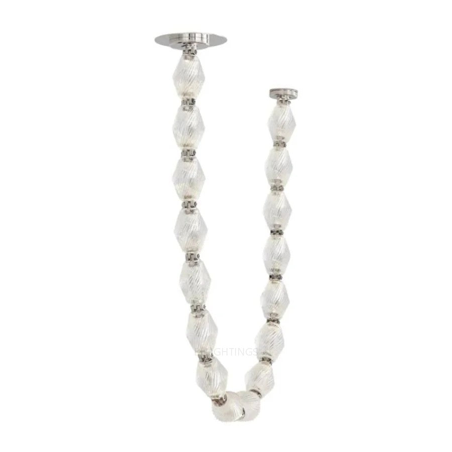 Dana Glass Pearl Necklace Chandelier