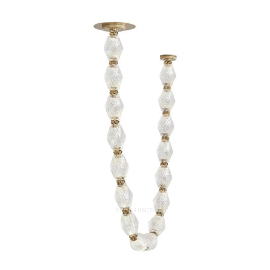 Dana Glass Pearl Necklace Chandelier