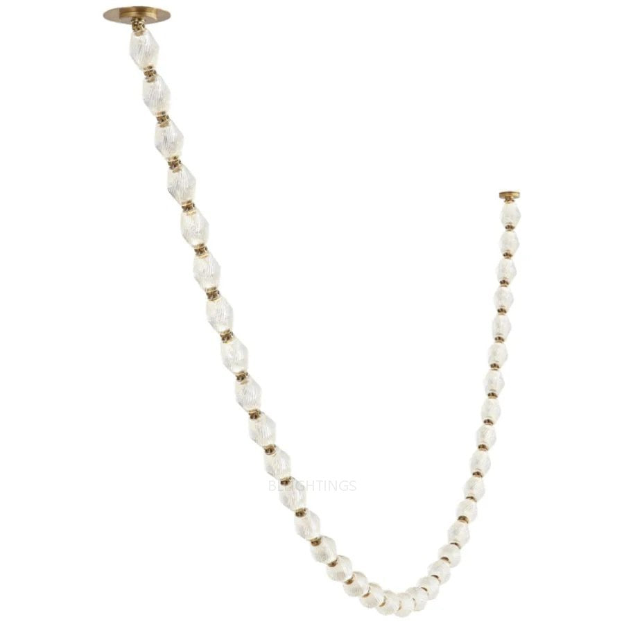 Dana Glass Pearl Necklace Chandelier