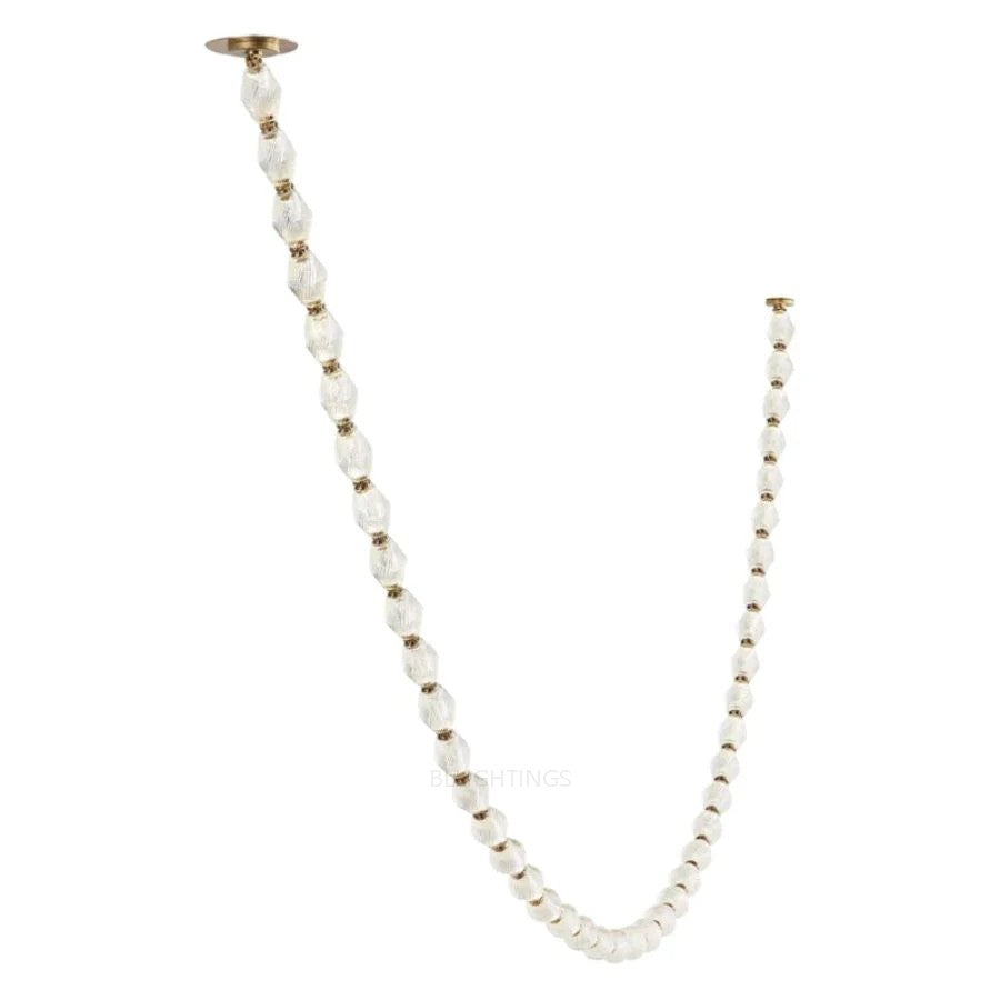 Dana Glass Pearl Necklace Chandelier