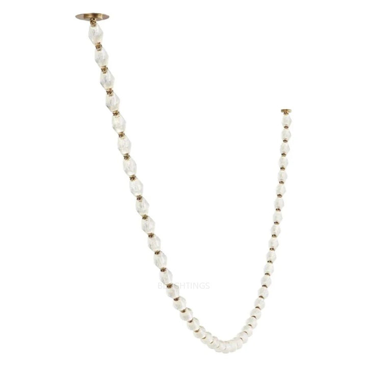 Dana Glass Pearl Necklace Chandelier