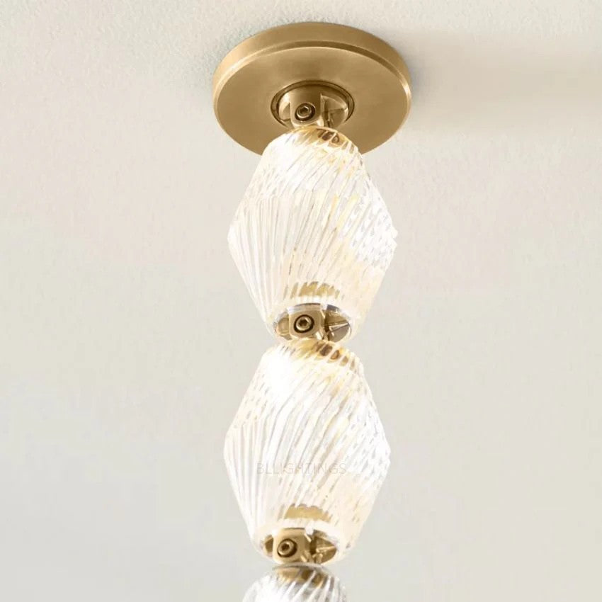 Dana Glass Pearl Necklace Pendant