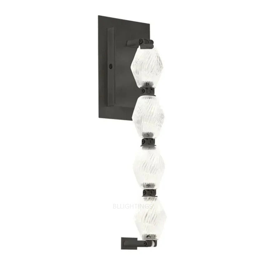 Dana Glass Pearl Necklace Wall Sconce