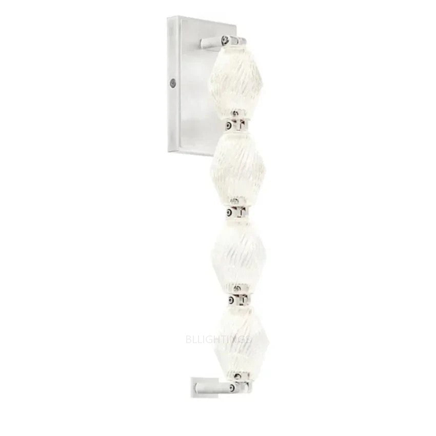 Dana Glass Pearl Necklace Wall Sconce
