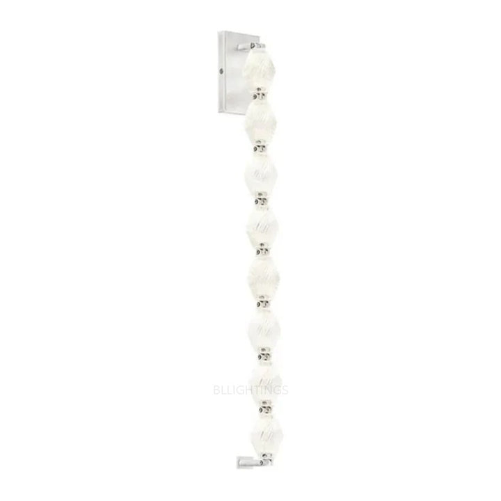 Dana Glass Pearl Necklace Wall Sconce