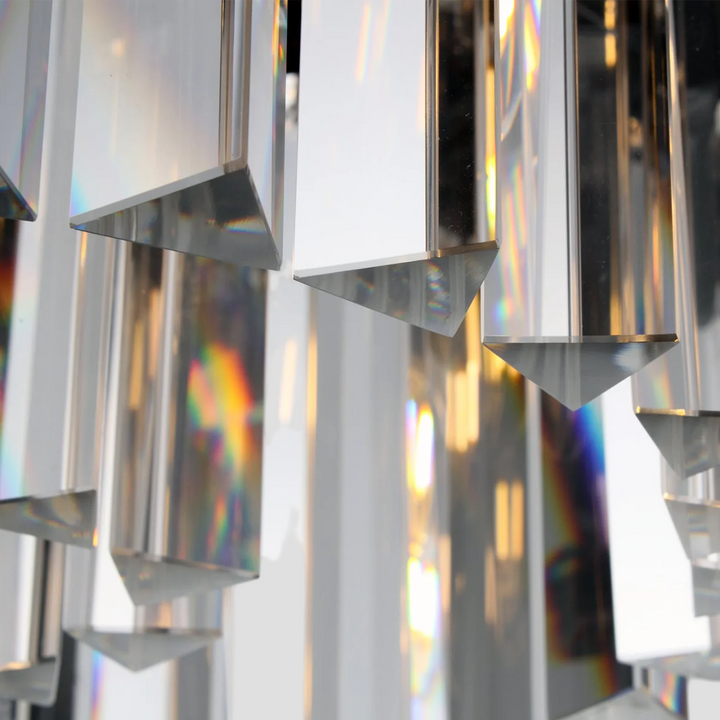 Della Tedem 1-Tier Crystal Round Chandelier