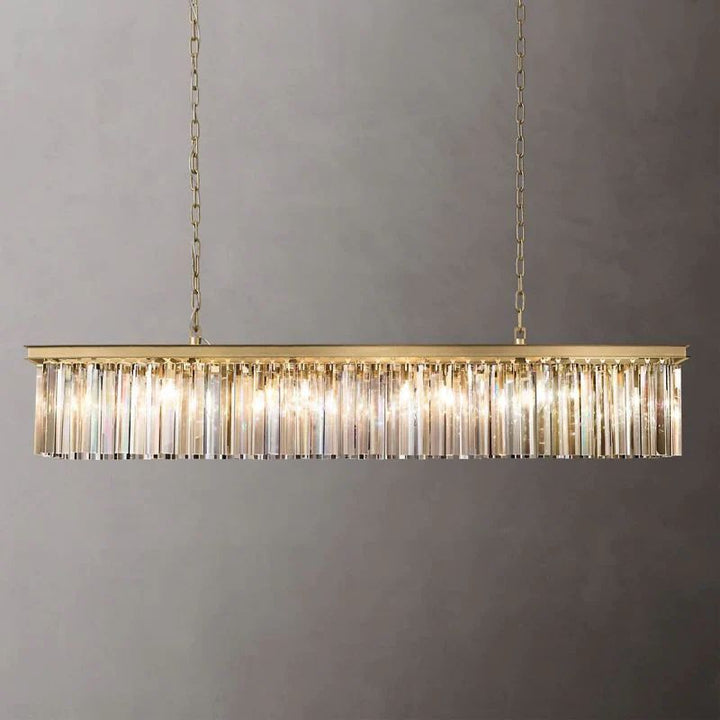 Della Tedem Rectangular Chandelier