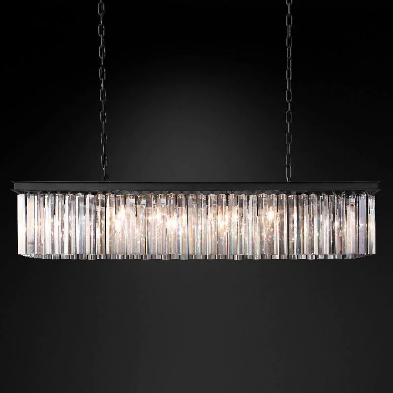Della Tedem Rectangular Chandelier
