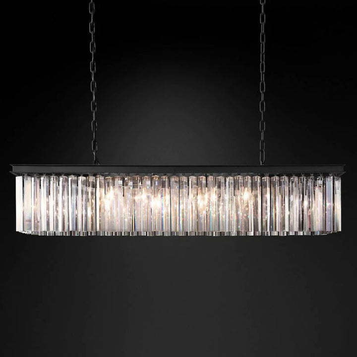 Della Tedem Rectangular Chandelier