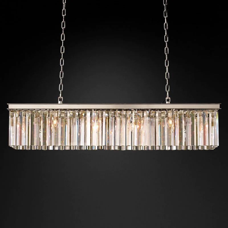 Della Tedem Rectangular Chandelier