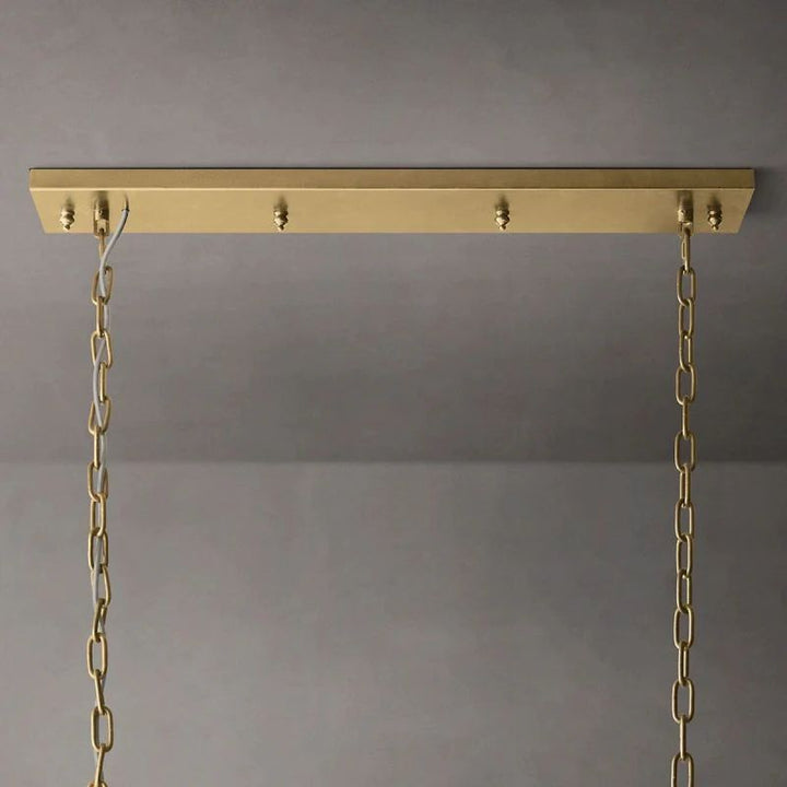 Della Tedem Rectangular Chandelier
