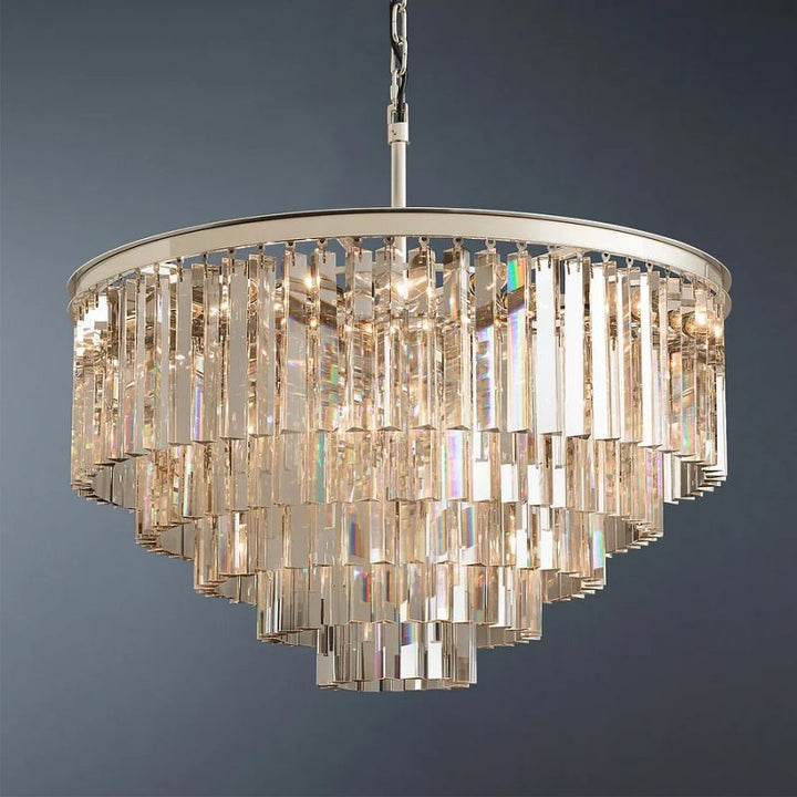 Della Tedem Round Dining Room Chandelier 32"