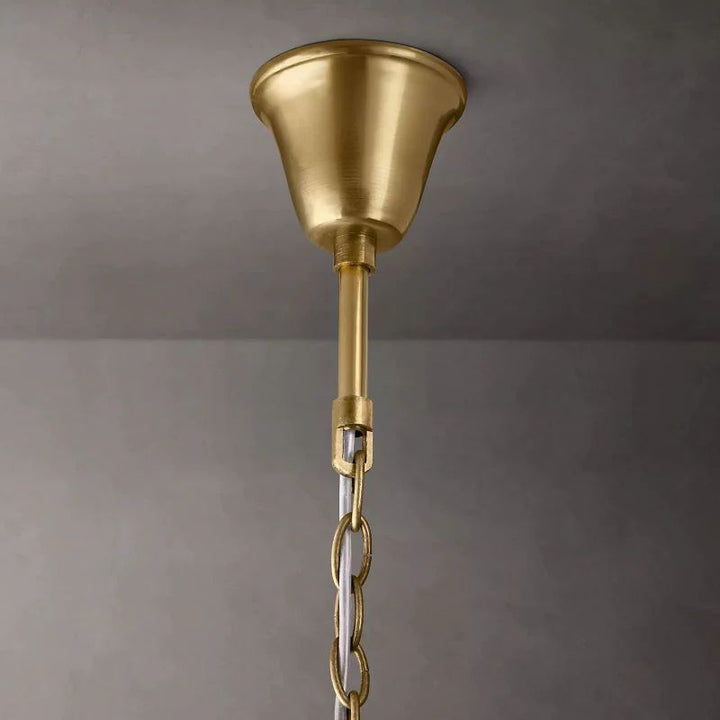 Della Tedem Tiered Round Dining Room Chandelier 20"