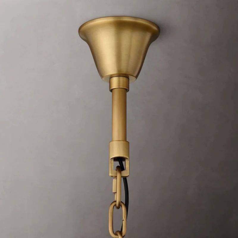 Della Single Layer Round Chandelier