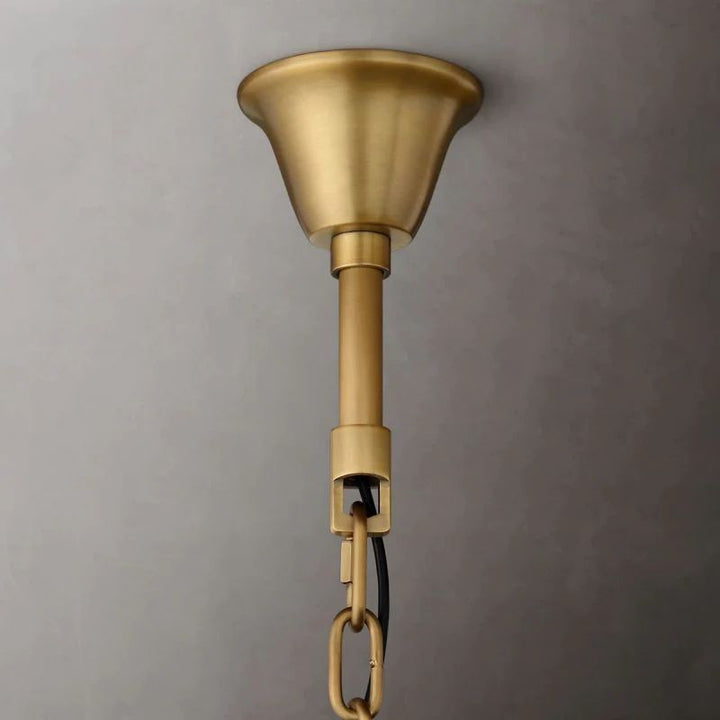 Della Single Layer Round Chandelier