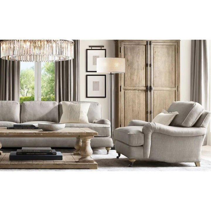 Della Single Layer Round Chandelier