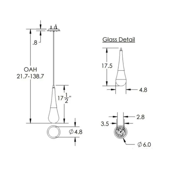 Dennon LED Pendant Light