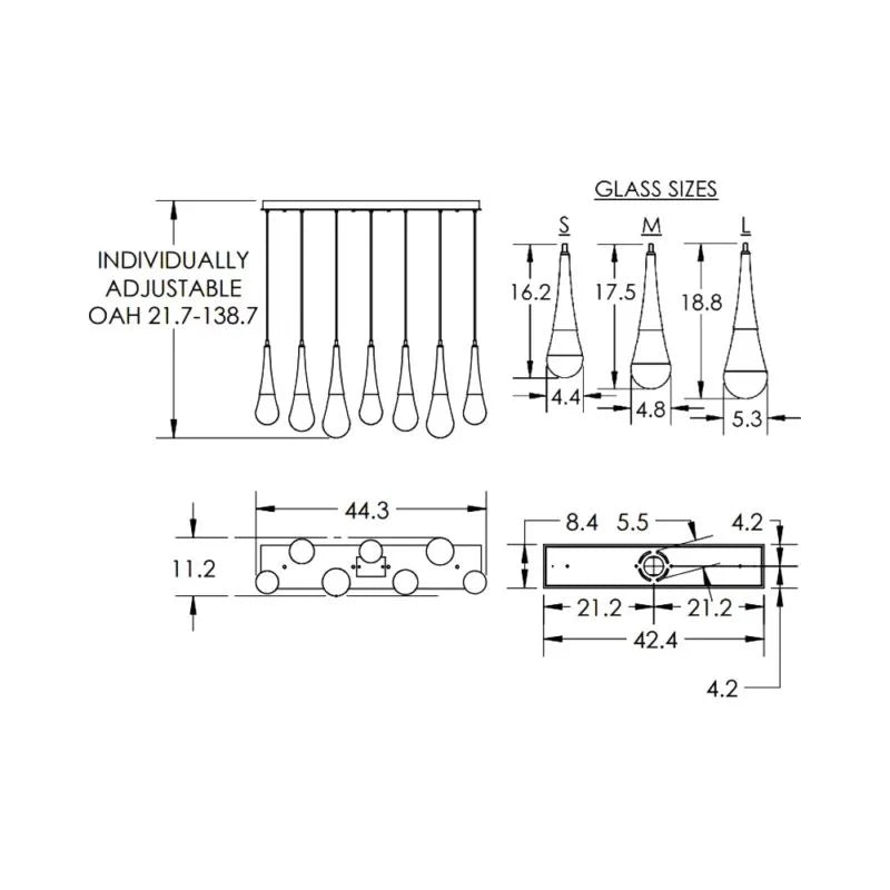 Dennon Linear Chandelier