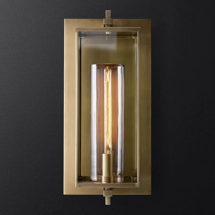 Devau Outdoor Square Grand Wall Sconce For Bedroom