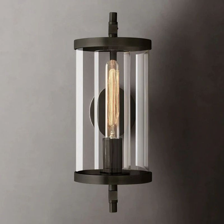 Devau Round Outdoor Sconce