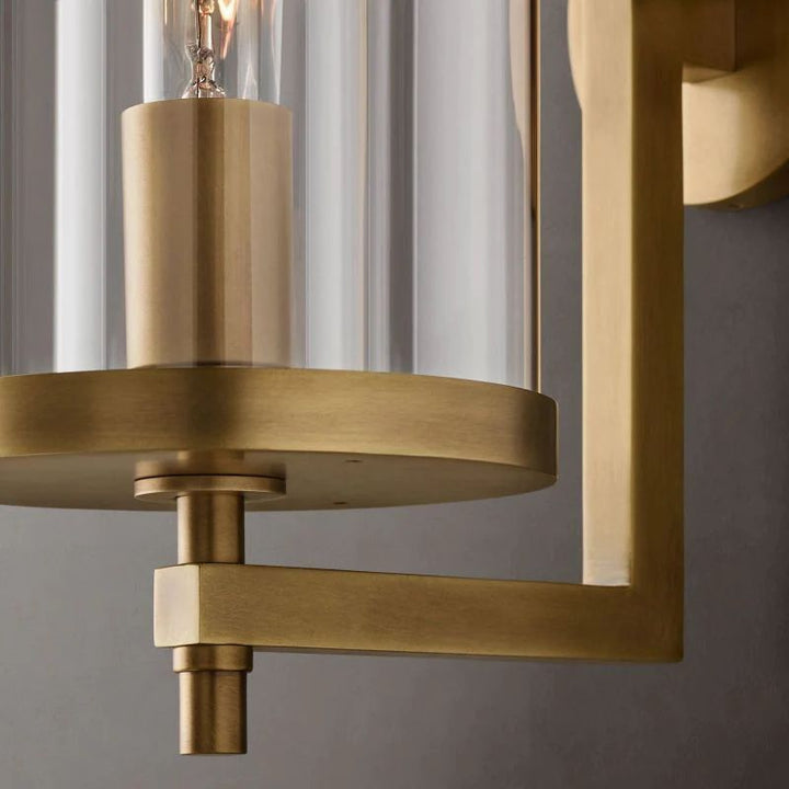 Devau Round Outdoor Sconce