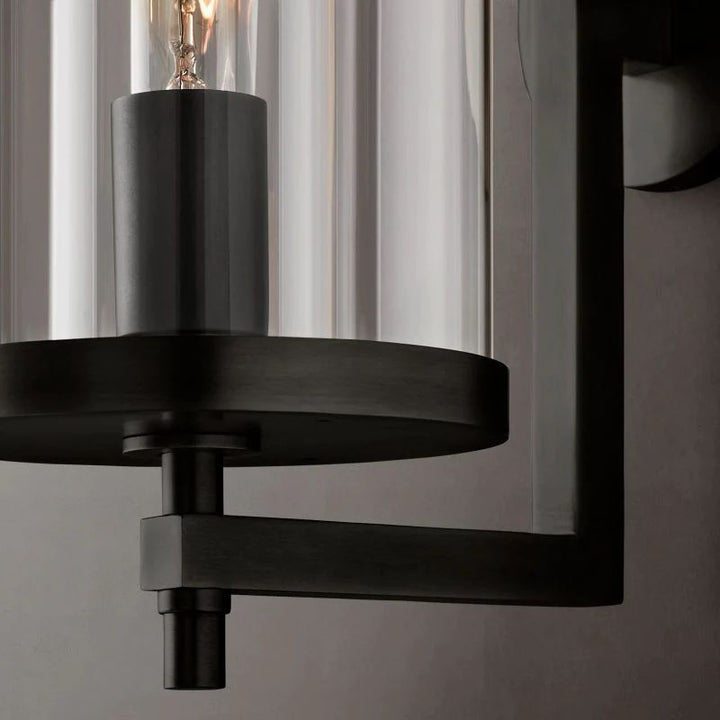 Devau Round Outdoor Sconce