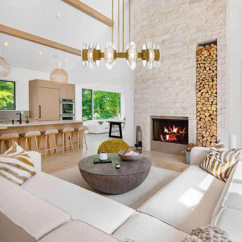 Dillon Led Round Chandelier 47″