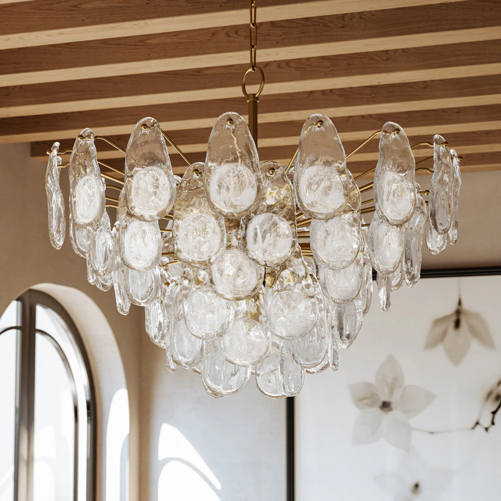 Echo Clear Functional design chandelier