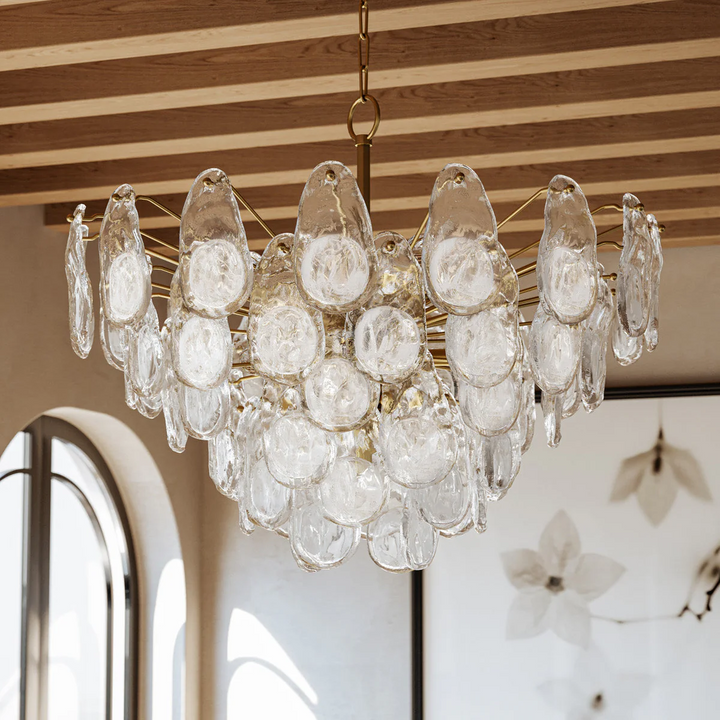 Echo Clear Functional design chandelier