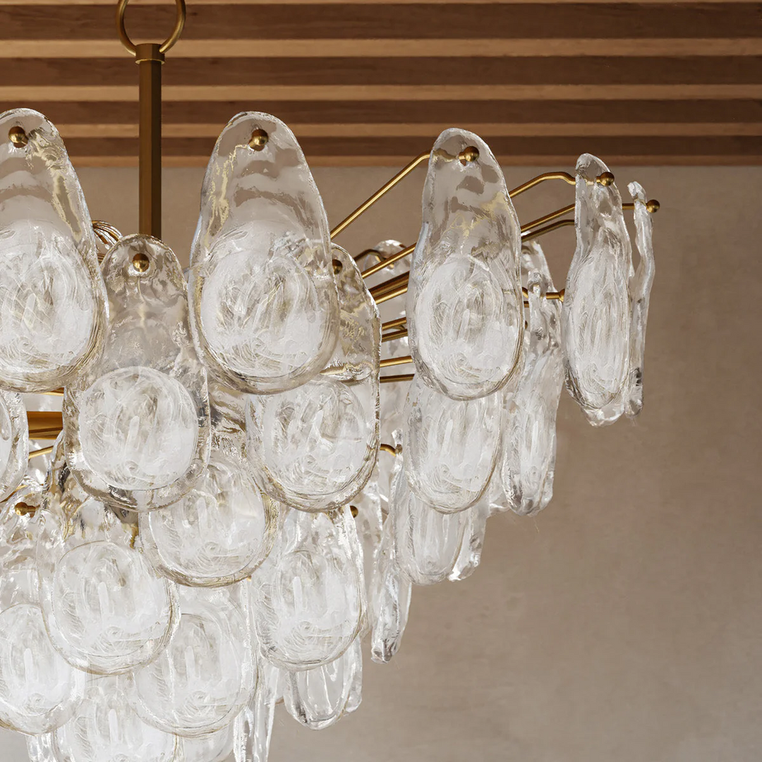 Echo Clear Functional design chandelier