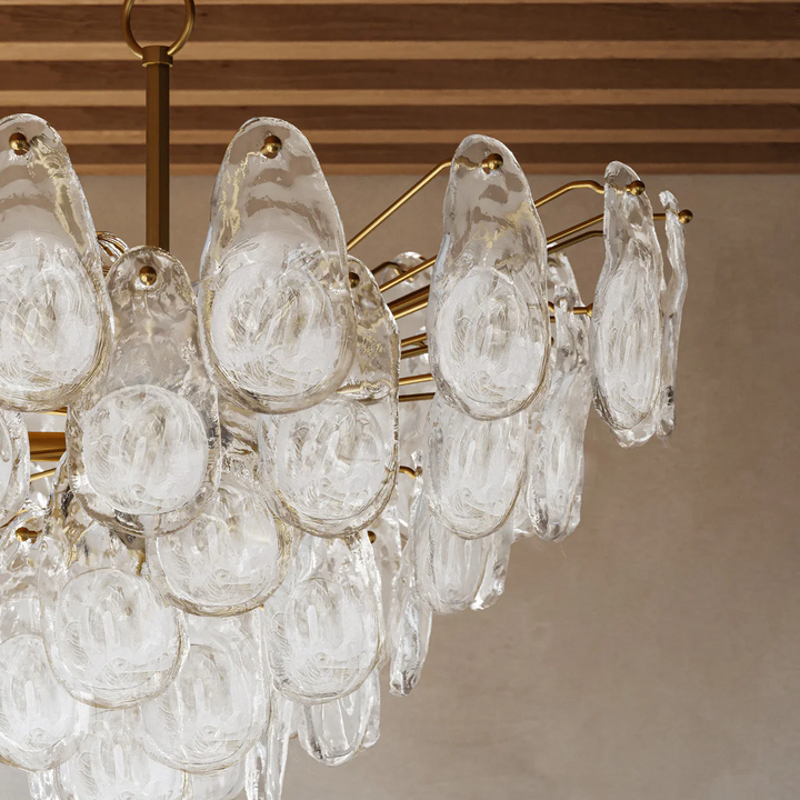 Echo Clear Functional design chandelier