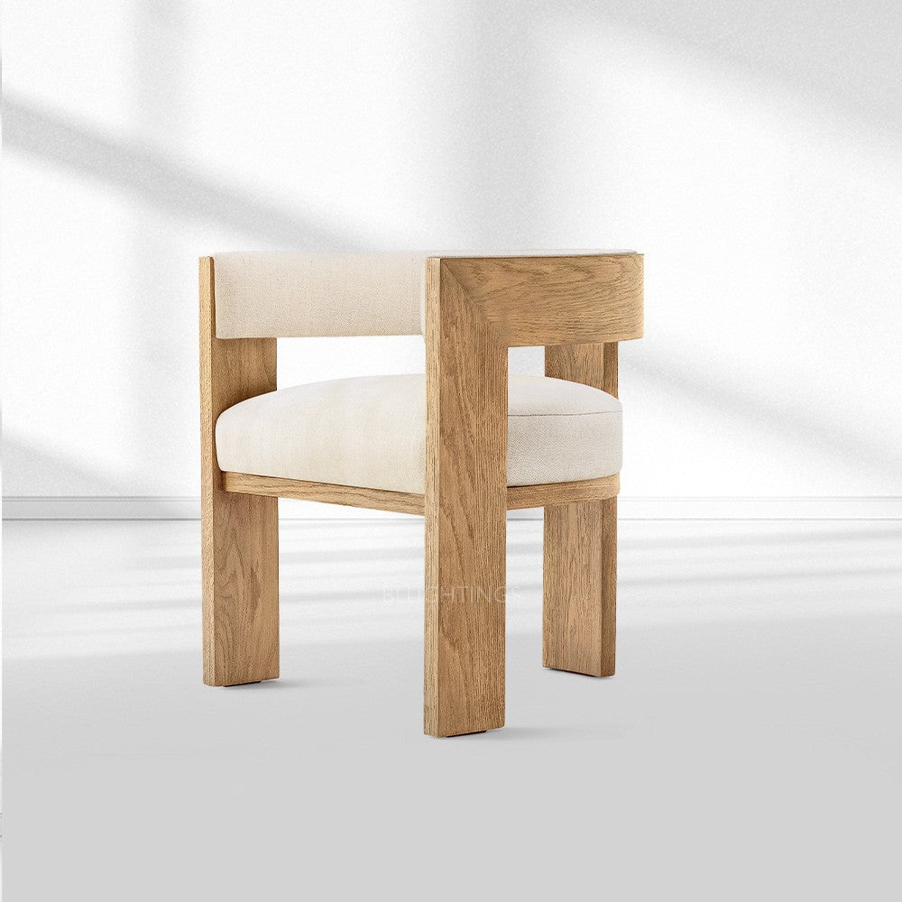 Elgen Fabric Dining Armchair