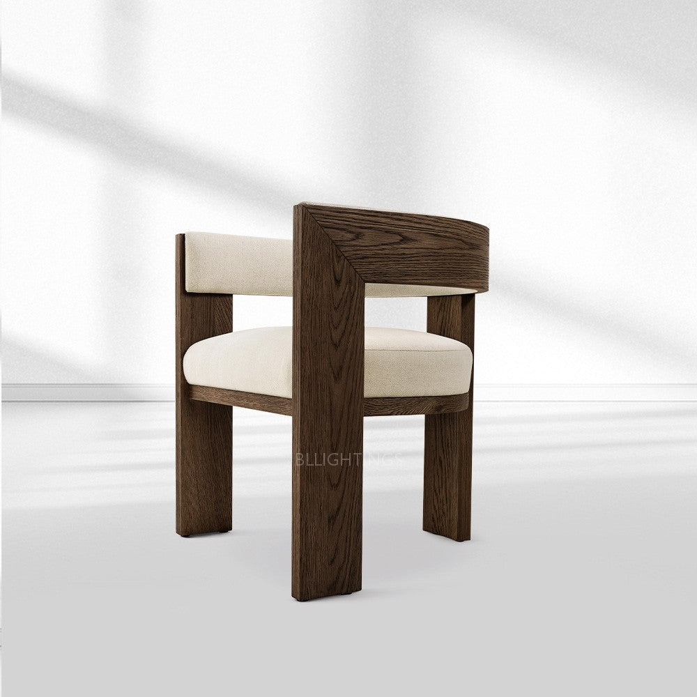 Elgen Fabric Dining Armchair