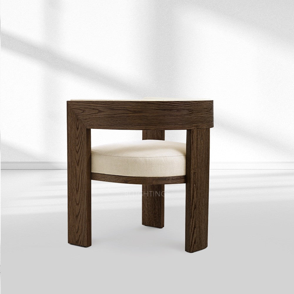 Elgen Fabric Dining Armchair