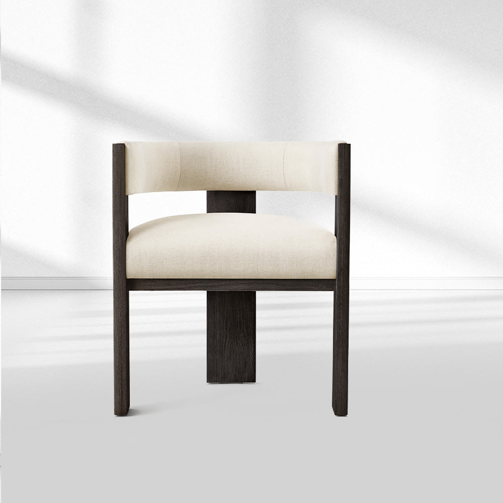 Elgen Fabric Dining Armchair